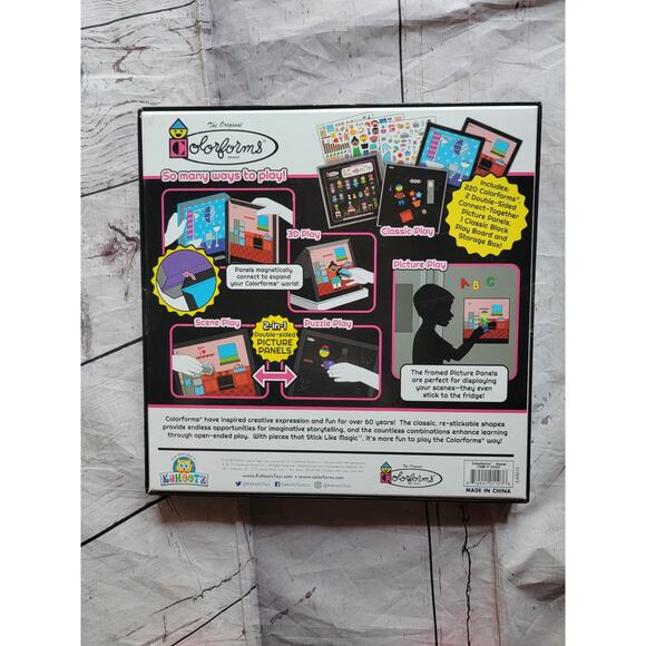Colorforms Brand House Play Set In Box Activity Sets - Picture 9 of 9